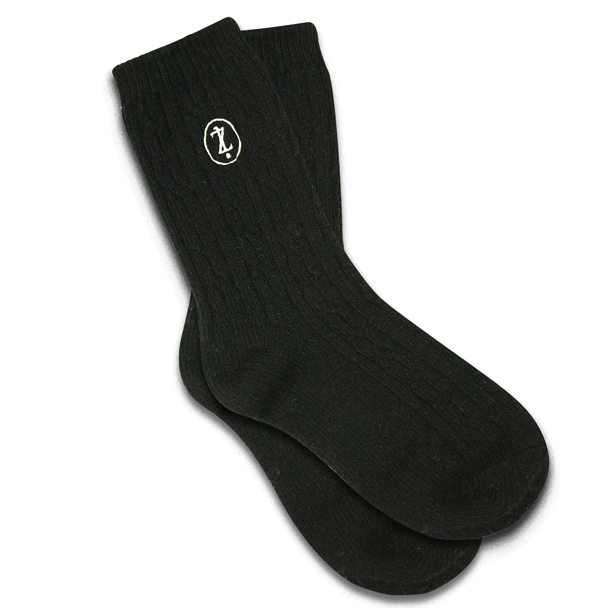 Lucirzu Wool twisted socks (black)
